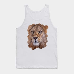 African Lion Painting Tank Top